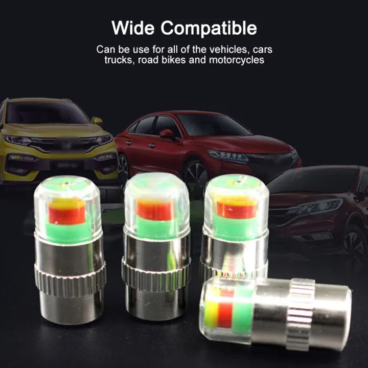 Tire Pressure Sensor Indicator Alert (Made of Copper) 36PSI, 2.4Bar