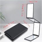 4 Way Mirror 360 Degree Portable Foldable Makeup Mirror, Self Hair Cutting