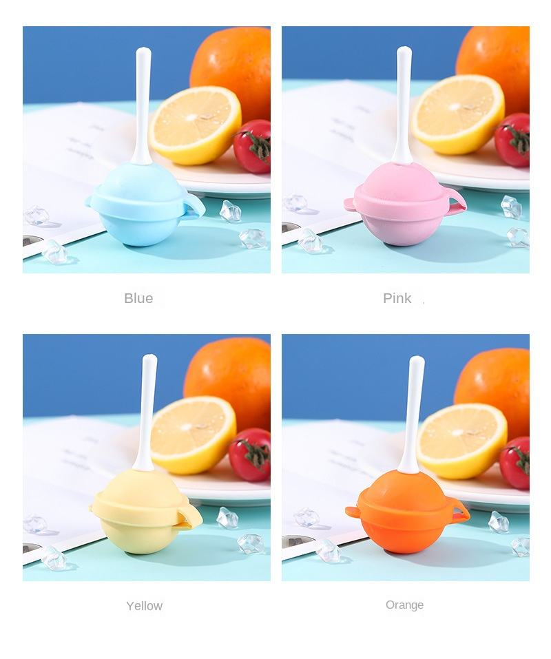Lollipop Ice Cream Silicone Mold Food-Grade Ice Tray (10 Pcs)