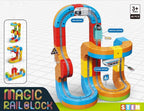 Premium Quality Train Toy: Educational Magic Electronic Train Rail Cube Set Toy