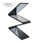 4 Way Mirror 360 Degree Portable Foldable Makeup Mirror, Self Hair Cutting