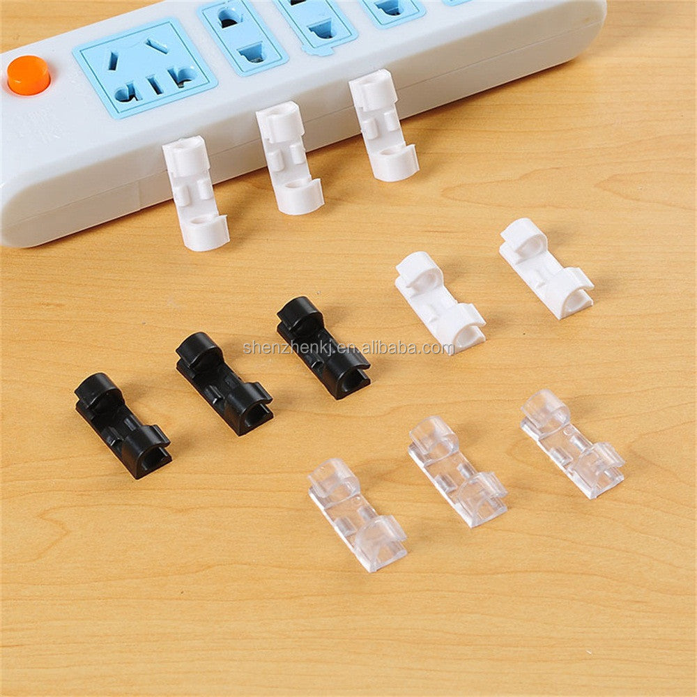 No-drill Self Adhesive Cable Management Clips