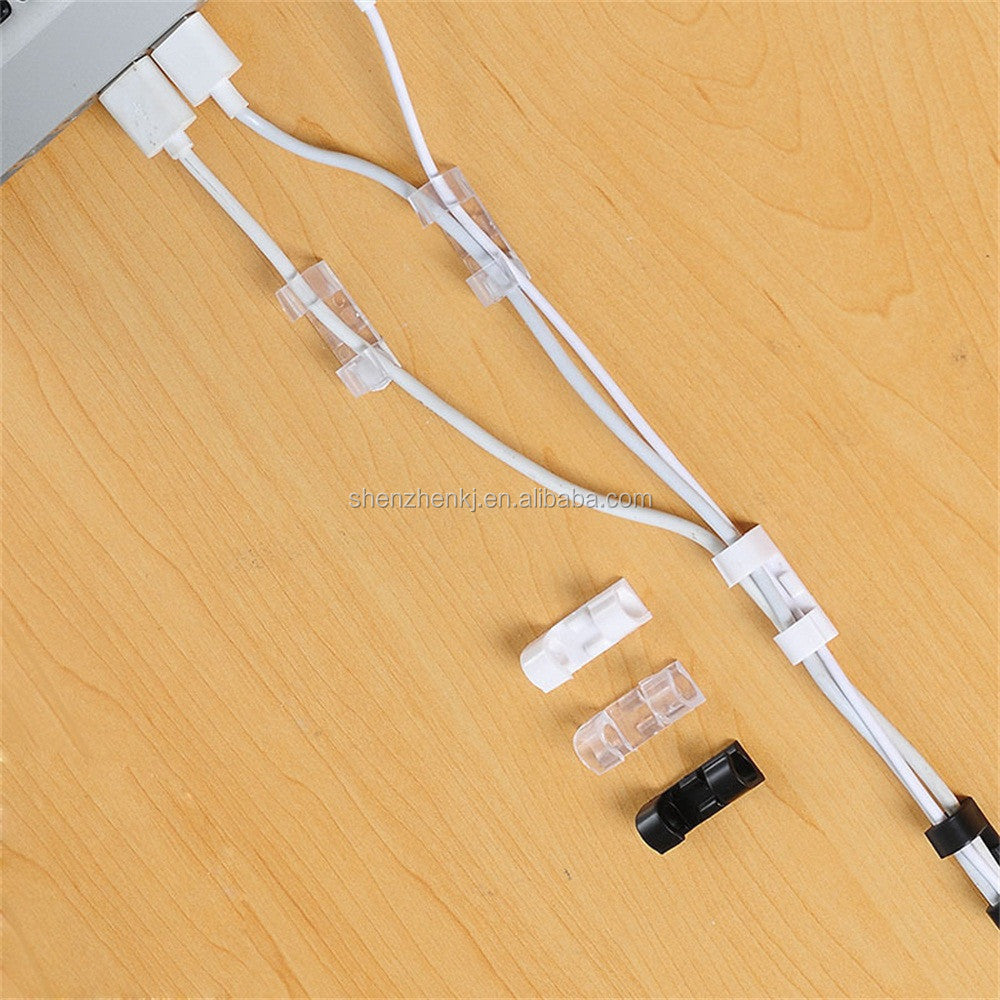No-drill Self Adhesive Cable Management Clips