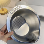 Multifunctional Washing bowl, Draining Bowl, 304 Grade SS, Rice, Vegetable Fruit Washing Basin