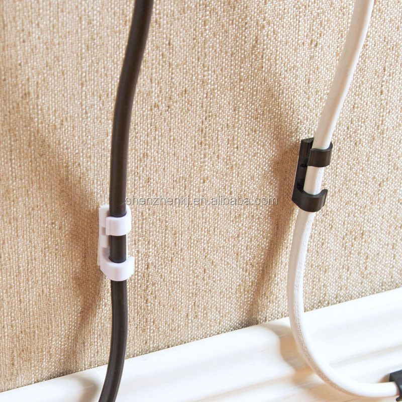 No-drill Self Adhesive Cable Management Clips
