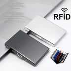 Original RFID Blocking Card Holder Stainless Steel 6 Card Slot