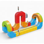 Premium Quality Train Toy: Educational Magic Electronic Train Rail Cube Set Toy