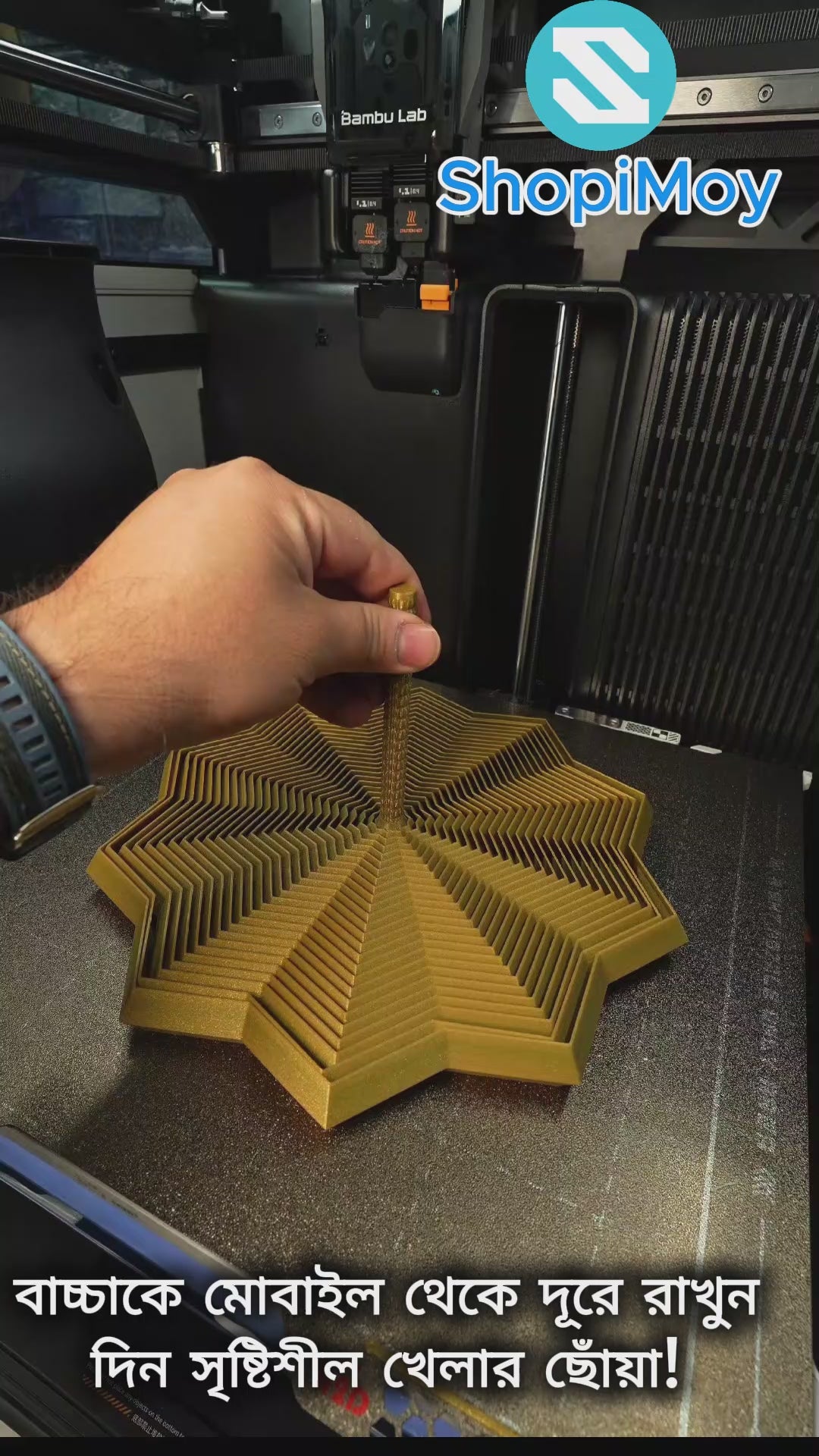 3D Stress Relief Toy For Children and Adults, 3d Printed Premium Quality